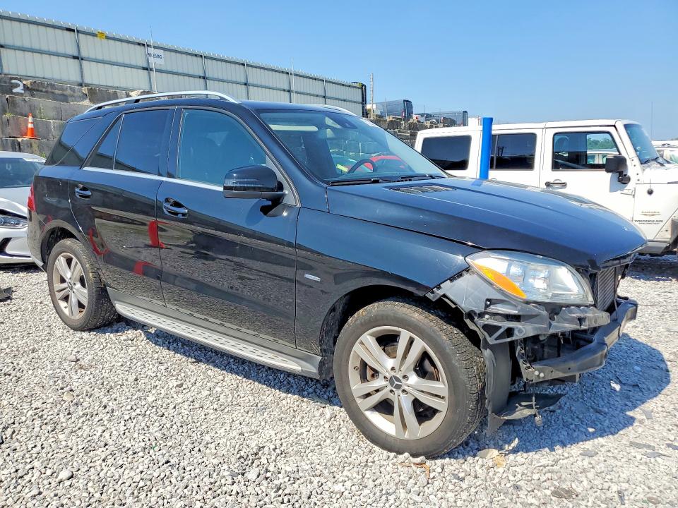 Aukcja sprzedaży 2012 Mercedes-benz Ml, vin: 4JGDA2EB7CA030756, numer aukcji: 61232076