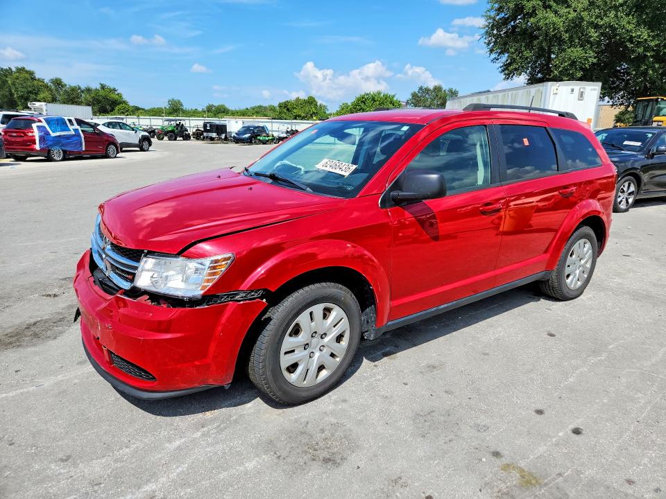 62468436 :رقم المزاد ، 3C4PDCABXKT870185 vin ، 2019 Dodge Journey مزاد بيع