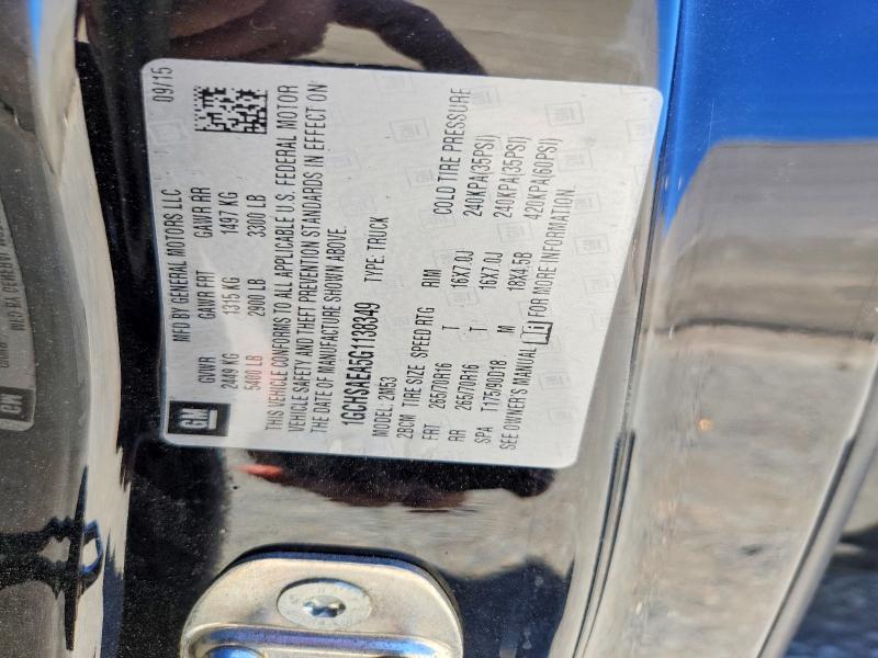 Продаж на аукціоні авто 2016 Chevrolet Colorado, vin: 1GCHSAEA5G1138349, номер лоту: 59674786