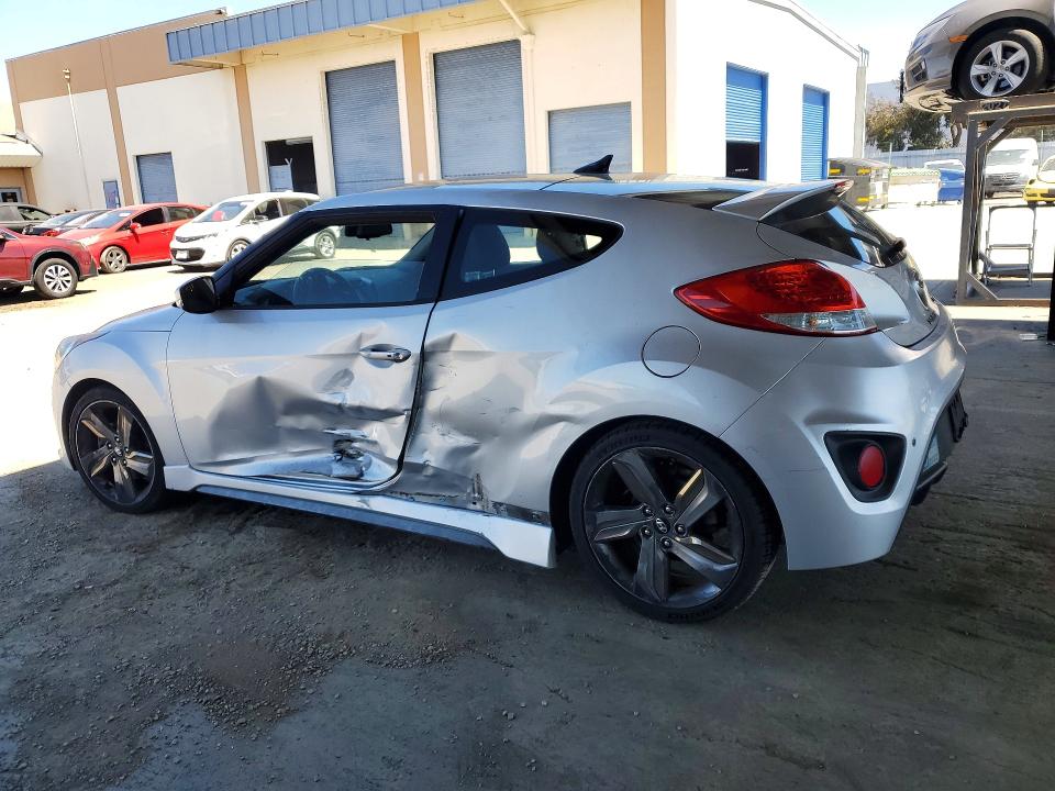 2015 Hyundai Veloster მანქანა იყიდება აუქციონზე, vin: KMHTC6AEXFU225153, აუქციონის ნომერი: 60086106