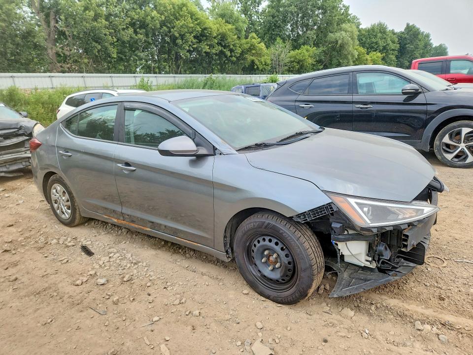 2019 Hyundai Elantra მანქანა იყიდება აუქციონზე, vin: KMHD74LF1KU757145, აუქციონის ნომერი: 62686156