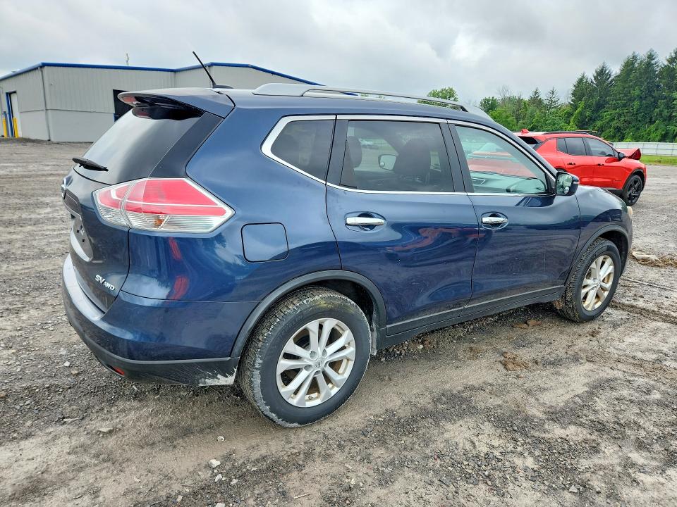 2015 Nissan Rogue მანქანა იყიდება აუქციონზე, vin: KNMAT2MV8FP544551, აუქციონის ნომერი: 62585676