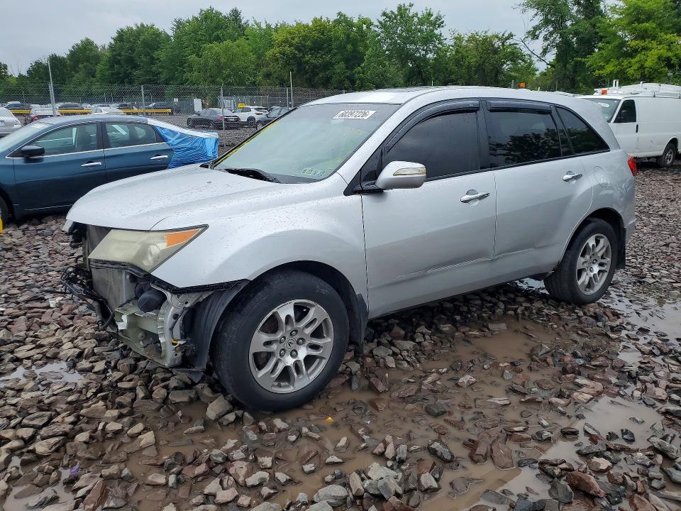 60397226 :رقم المزاد ، 2HNYD28347H544695 vin ، 2007 Acura Mdx مزاد بيع