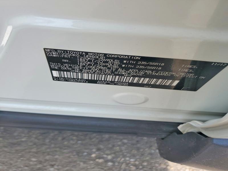 Aukcja sprzedaży 2018 Toyota Rav4 Hv, vin: JTMDJREVXJD187216, numer aukcji: 62484486