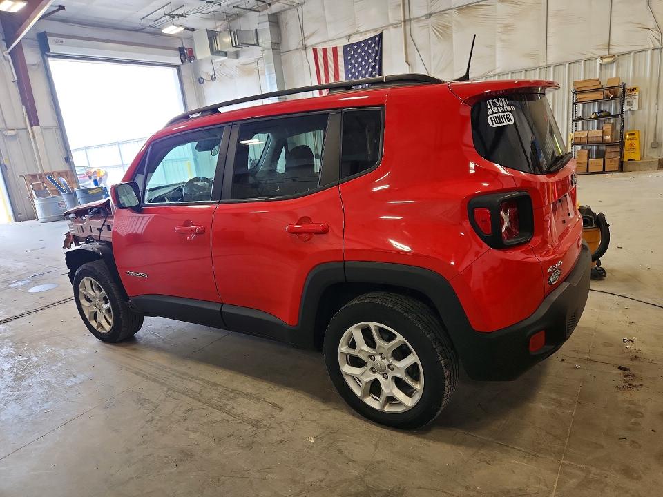 2018 Jeep Renegade მანქანა იყიდება აუქციონზე, vin: ZACCJBBB2JPJ16426, აუქციონის ნომერი: 61220256