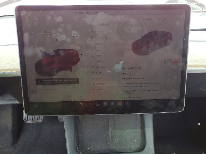 Продажа на аукционе авто 2022 Tesla Model 3, vin: 5YJ3E1EA9NF371883, номер лота: 62156566
