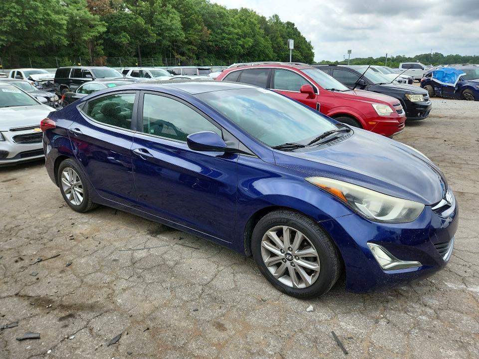 62417276 :رقم المزاد ، 5NPDH4AE2EH488695 vin ، 2014 Hyundai Elantra مزاد بيع