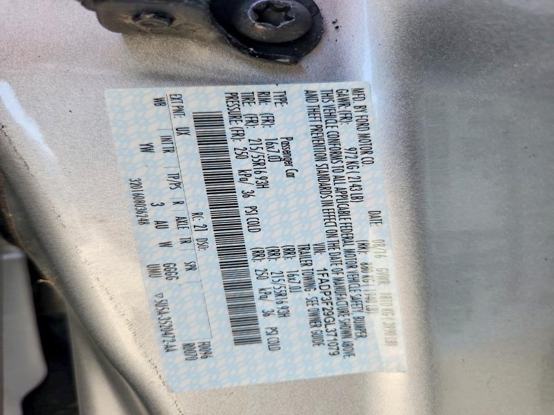 2016 Ford Focus მანქანა იყიდება აუქციონზე, vin: 1FADP3F29GL371079, აუქციონის ნომერი: 57616936