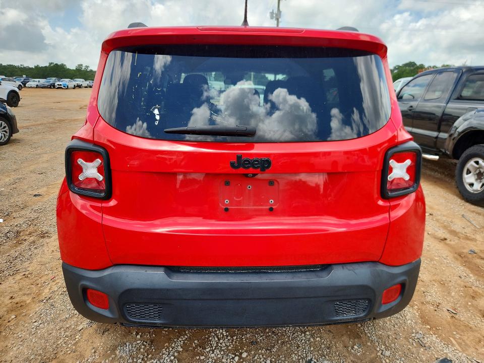 Продажа на аукционе авто 2017 Jeep Renegade, vin: ZACCJABB2HPF97415, номер лота: 61594466
