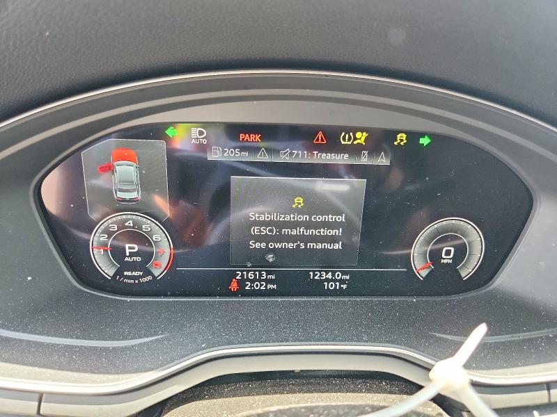 2021 Audi A4 მანქანა იყიდება აუქციონზე, vin: WAUEAAF41MA031354, აუქციონის ნომერი: 85605715