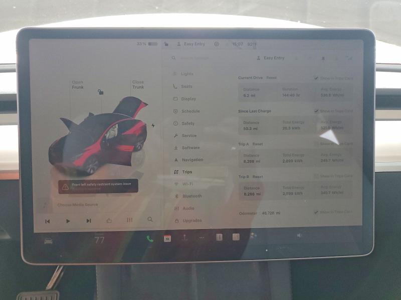 60681596 :رقم المزاد ، 7SAYGAEE1PF662788 vin ، 2023 Tesla Model Y مزاد بيع