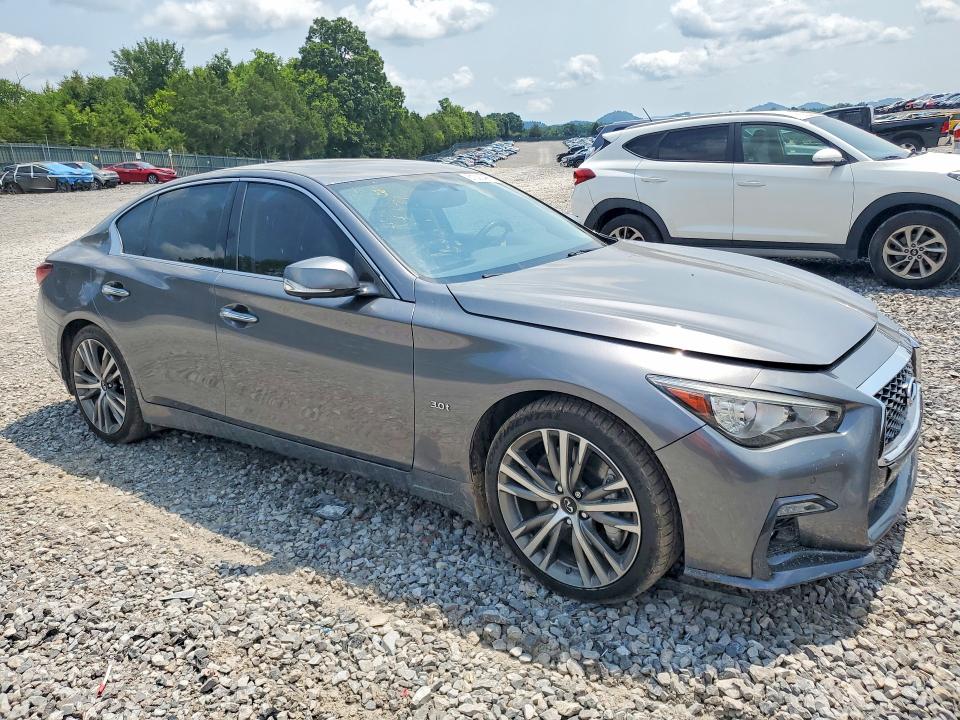 2019 Infiniti Q50 მანქანა იყიდება აუქციონზე, vin: JN1EV7ARXKM557669, აუქციონის ნომერი: 61320486