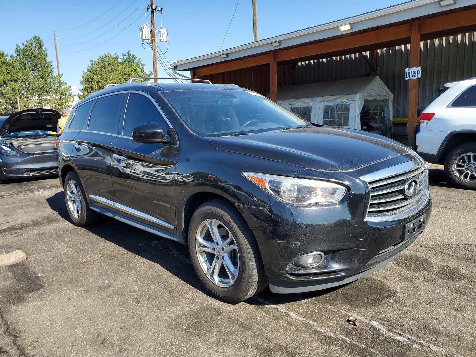 2013 Infiniti Jx35 მანქანა იყიდება აუქციონზე, vin: 5N1AL0MMXDC303568, აუქციონის ნომერი: 62500216