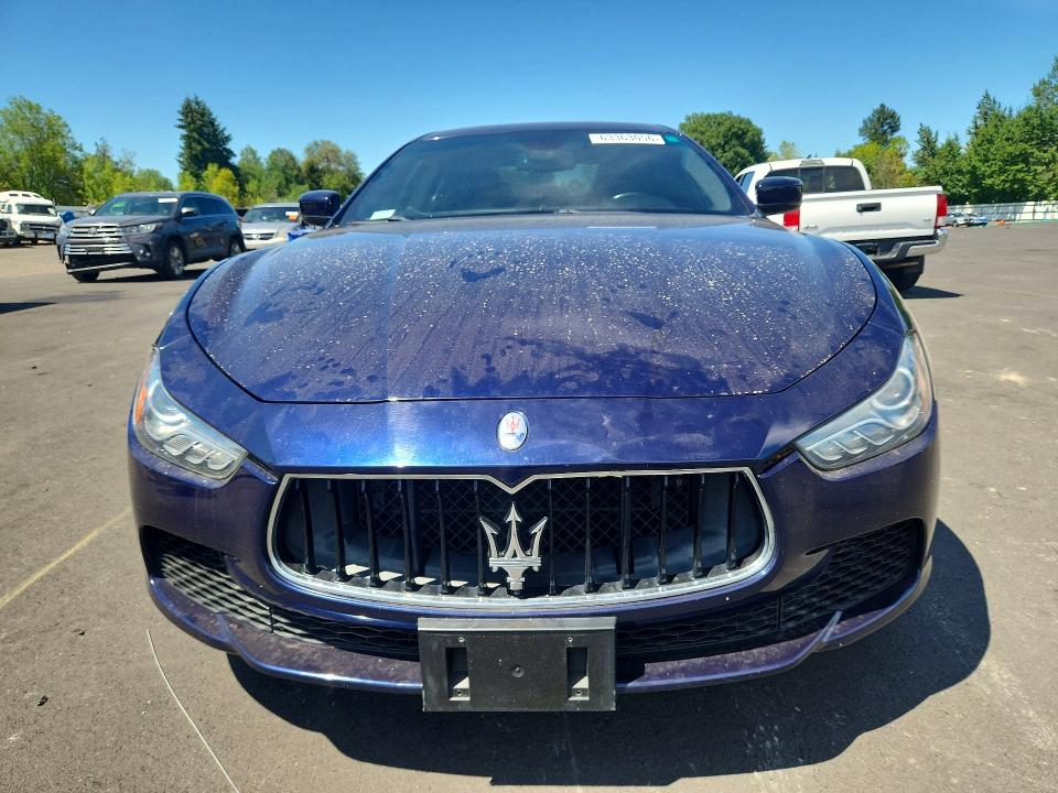 63363056 :رقم المزاد ، ZAM57XSA0F1129869 vin ، 2015 Maserati Ghibli مزاد بيع
