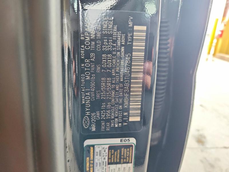 Aukcja sprzedaży 2026 Hyundai Kona, vin: KM8HF3AB3TU467845, numer aukcji: 60520656