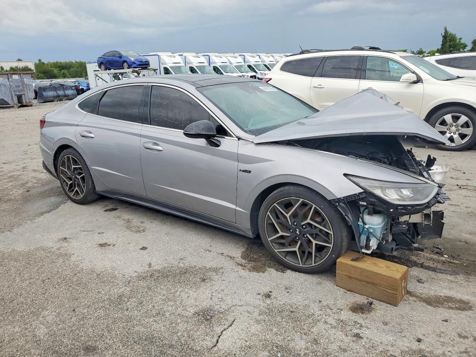 61672066 :رقم المزاد ، KMHL14JC2PA274374 vin ، 2023 Hyundai Sonata مزاد بيع