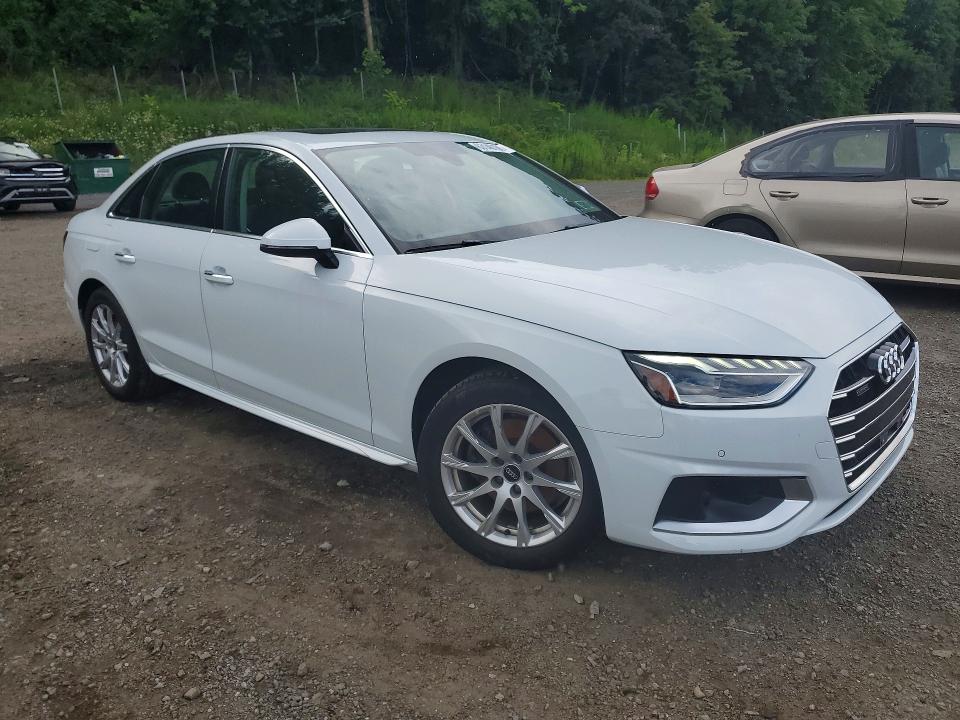 2023 Audi A4 მანქანა იყიდება აუქციონზე, vin: WAUABAF48PA002515, აუქციონის ნომერი: 63140106