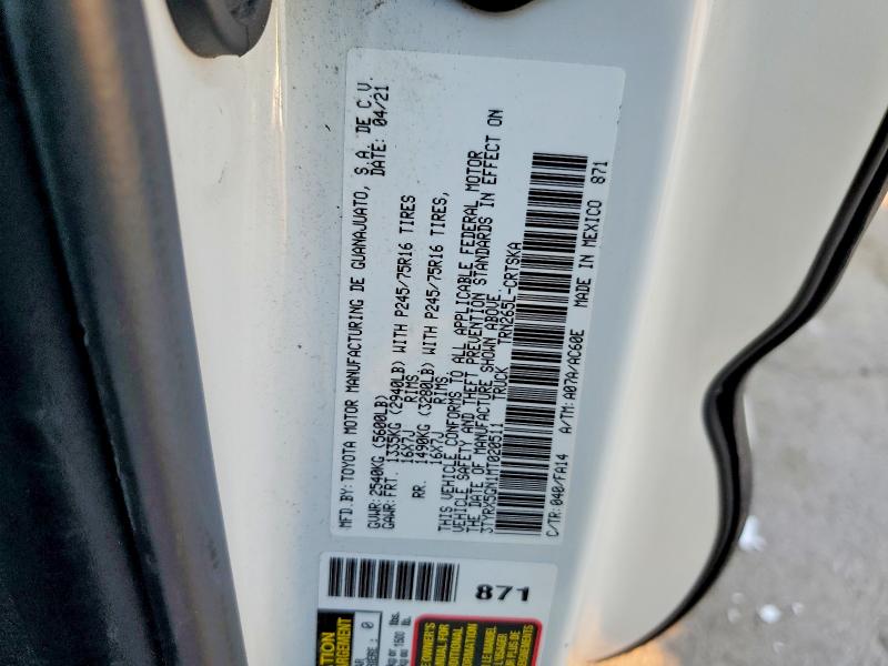 Aukcja sprzedaży 2021 Toyota Tacoma, vin: 3TYRX5GN1MT020511, numer aukcji: 61107026