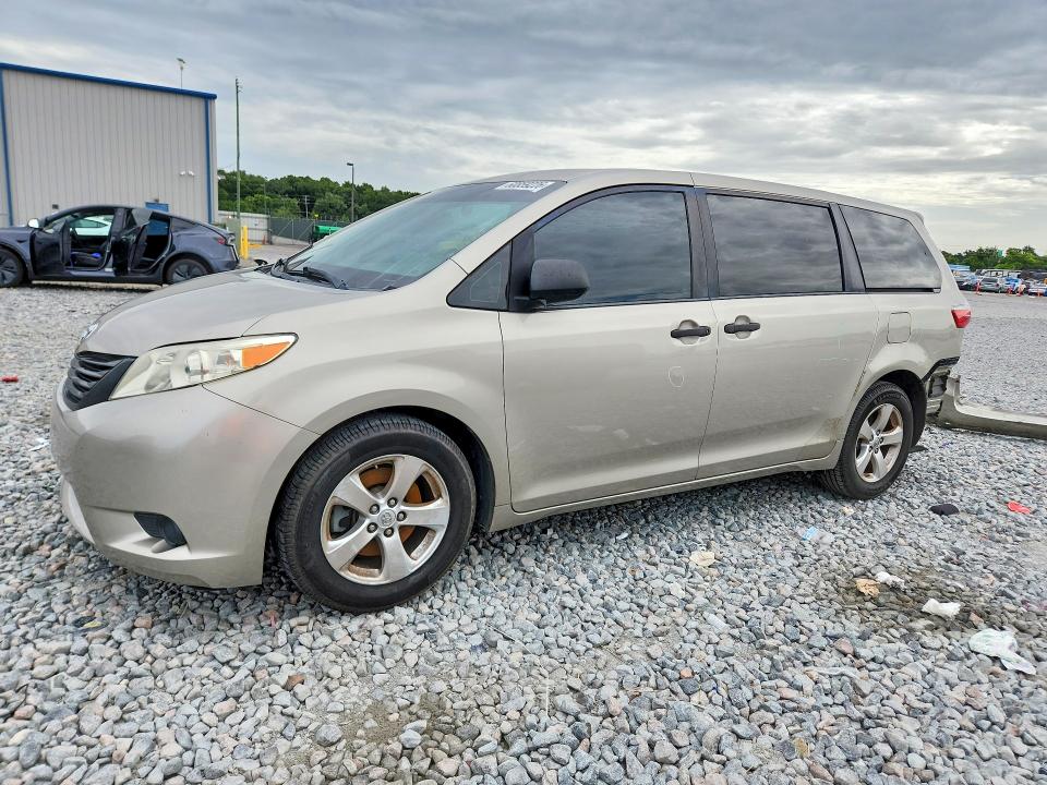 2016 Toyota Sienna მანქანა იყიდება აუქციონზე, vin: 5TDZK3DC5GS734941, აუქციონის ნომერი: 60859226
