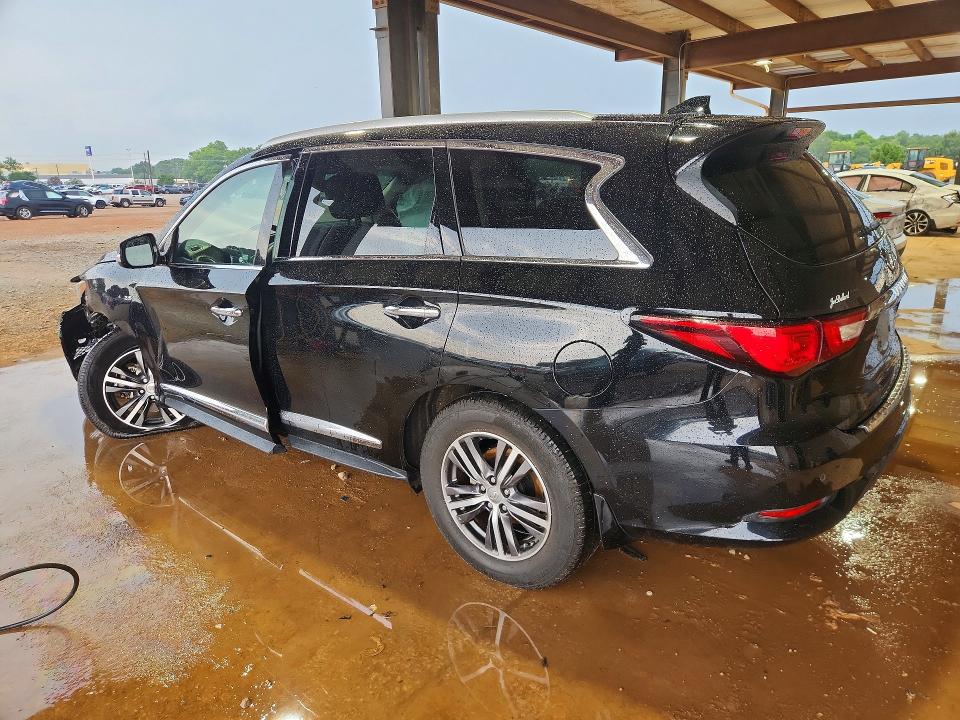 60131576 :رقم المزاد ، 5N1DL0MN9HC520881 vin ، 2017 Infiniti Qx60 مزاد بيع