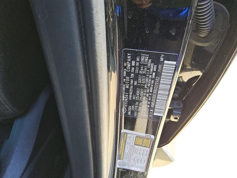 59907786 :رقم المزاد ، KM8JB3DEXRU329182 vin ، 2024 Hyundai Tucson مزاد بيع