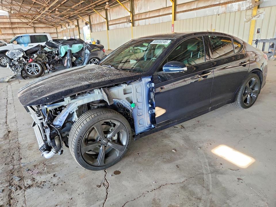 2019 Genesis G70 მანქანა იყიდება აუქციონზე, vin: KMTG44LAXKU032501, აუქციონის ნომერი: 60808246