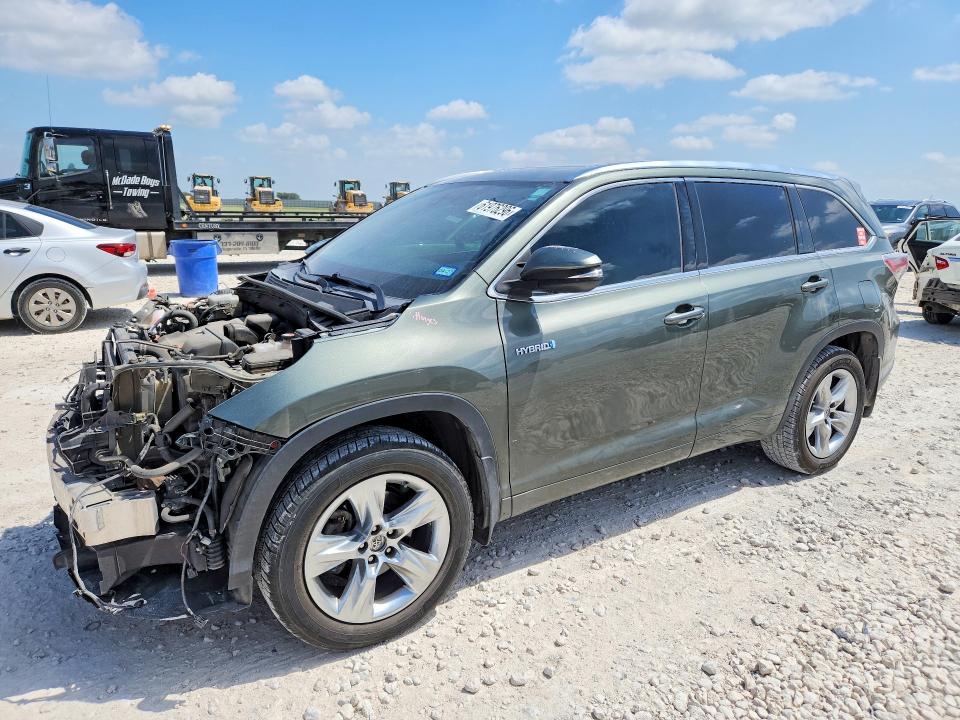 Продажа на аукционе авто 2014 Toyota Highlander Hybrid, vin: 5TDDCRFH5ES006617, номер лота: 61976296