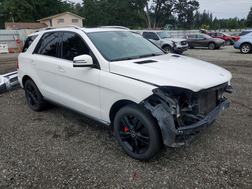 2015 Mercedes-benz Ml მანქანა იყიდება აუქციონზე, vin: 4JGDA5HB8FA595597, აუქციონის ნომერი: 61601296