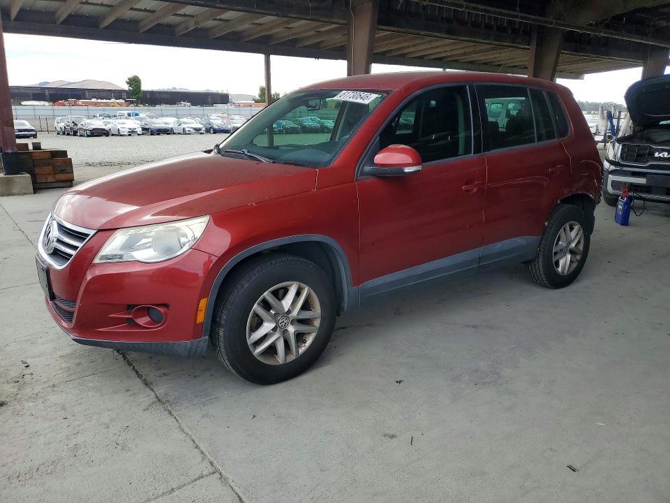 Aukcja sprzedaży 2011 Volkswagen Tiguan, vin: WVGAV7AX5BW000436, numer aukcji: 61730646