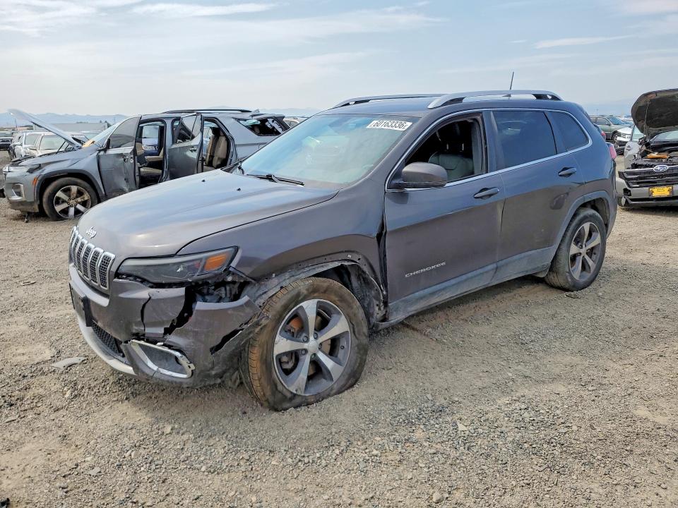 60163336 :رقم المزاد ، 1C4PJMDN5KD116265 vin ، 2019 Jeep Cherokee مزاد بيع