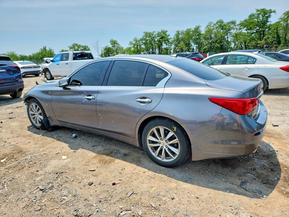Продажа на аукционе авто 2014 Infiniti Q50, vin: JN1BV7AR1EM696824, номер лота: 61005416
