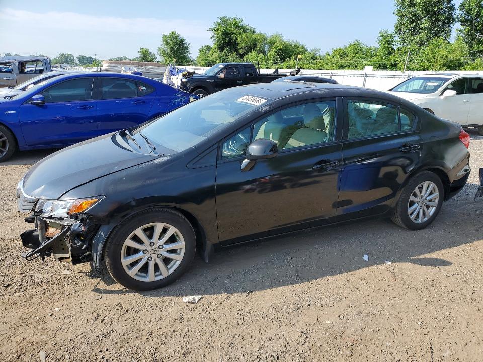 2012 Honda Civic მანქანა იყიდება აუქციონზე, vin: 2HGFB2F51CH038888, აუქციონის ნომერი: 60036666