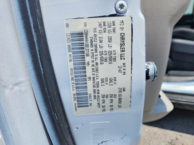Продаж на аукціоні авто 2008 Dodge Grand Caravan, vin: 1D8HN44H18B137168, номер лоту: 63179506