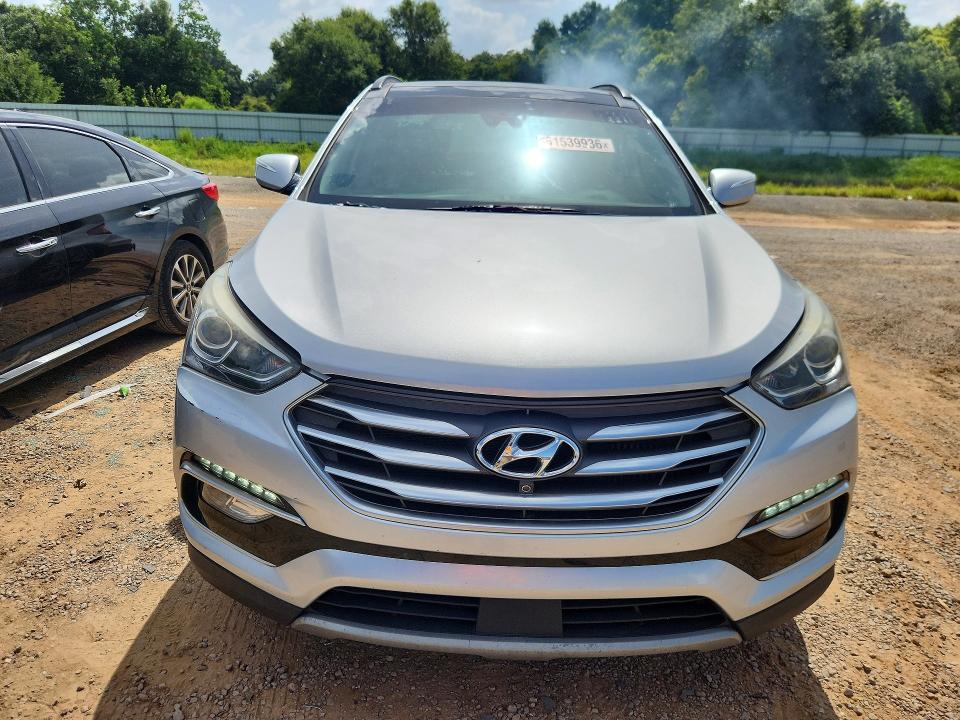 2018 Hyundai Santa Fe Sport მანქანა იყიდება აუქციონზე, vin: 5XYZW4LA3JG556493, აუქციონის ნომერი: 61539936