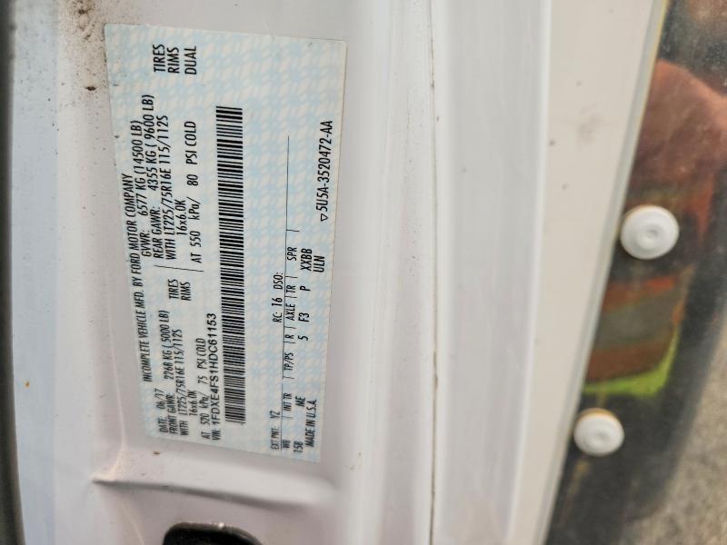 2017 Ford E450 მანქანა იყიდება აუქციონზე, vin: 1FDXE4FS1HDC61153, აუქციონის ნომერი: 60580566