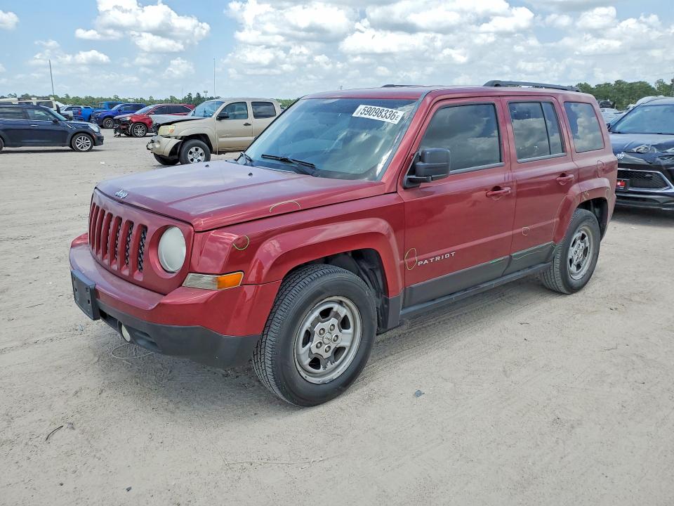 59098336 :رقم المزاد ، 1C4NJPBA8ED593429 vin ، 2014 Jeep Patriot مزاد بيع