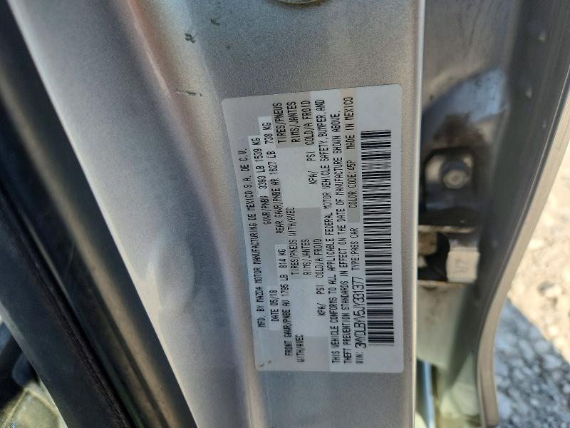 Auction sale of the 2018 Toyota Yaris Ia, vin: 3MYDLBYV5JY331377, lot number: 61377346