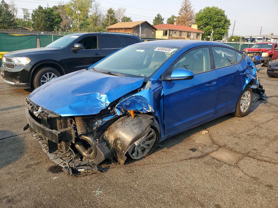 2017 Hyundai Elantra Se მანქანა იყიდება აუქციონზე, vin: 5NPD74LF0HH205191, აუქციონის ნომერი: 60008406