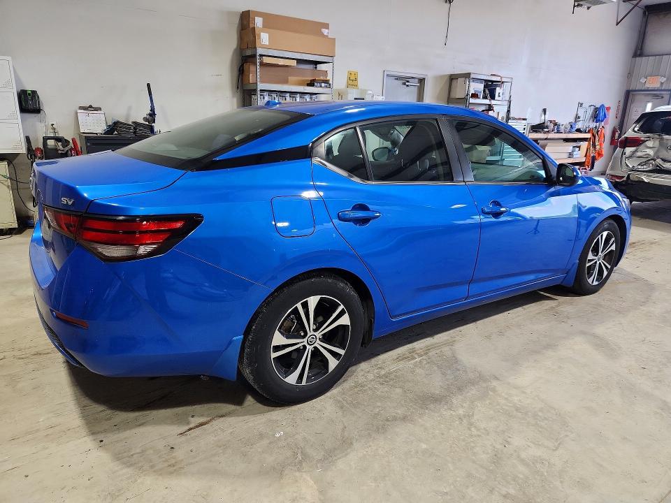2022 Nissan Sentra მანქანა იყიდება აუქციონზე, vin: 3N1AB8CV2NY210829, აუქციონის ნომერი: 60703416