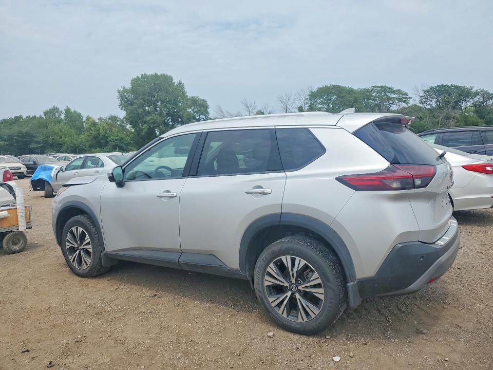 62702806 :رقم المزاد ، 5N1AT3BB1MC708124 vin ، 2021 Nissan Rogue مزاد بيع