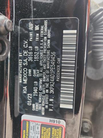 Продажа на аукционе авто 2023 Kia Rio, vin: 3KPA24AD1PE549456, номер лота: 62566596