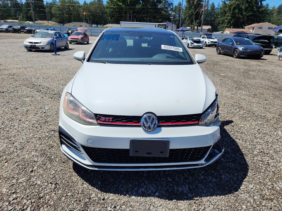 2019 Volkswagen Gti მანქანა იყიდება აუქციონზე, vin: 3VW6T7AU6KM030287, აუქციონის ნომერი: 63227686