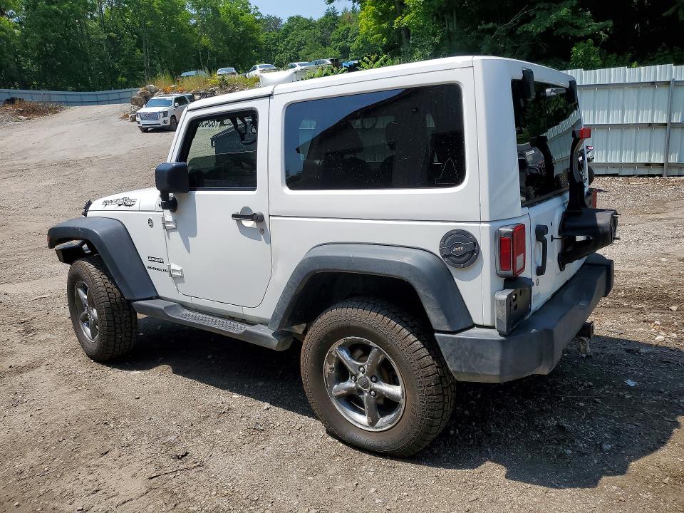 85456345 :رقم المزاد ، 1C4AJWAGXFL529916 vin ، 2015 Jeep Wrangler مزاد بيع