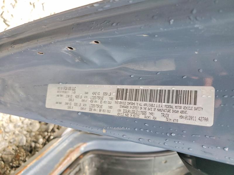 Продажа на аукционе авто 2020 Ram Promaster 3500, vin: 3C6URVJG6LE117665, номер лота: 59995136