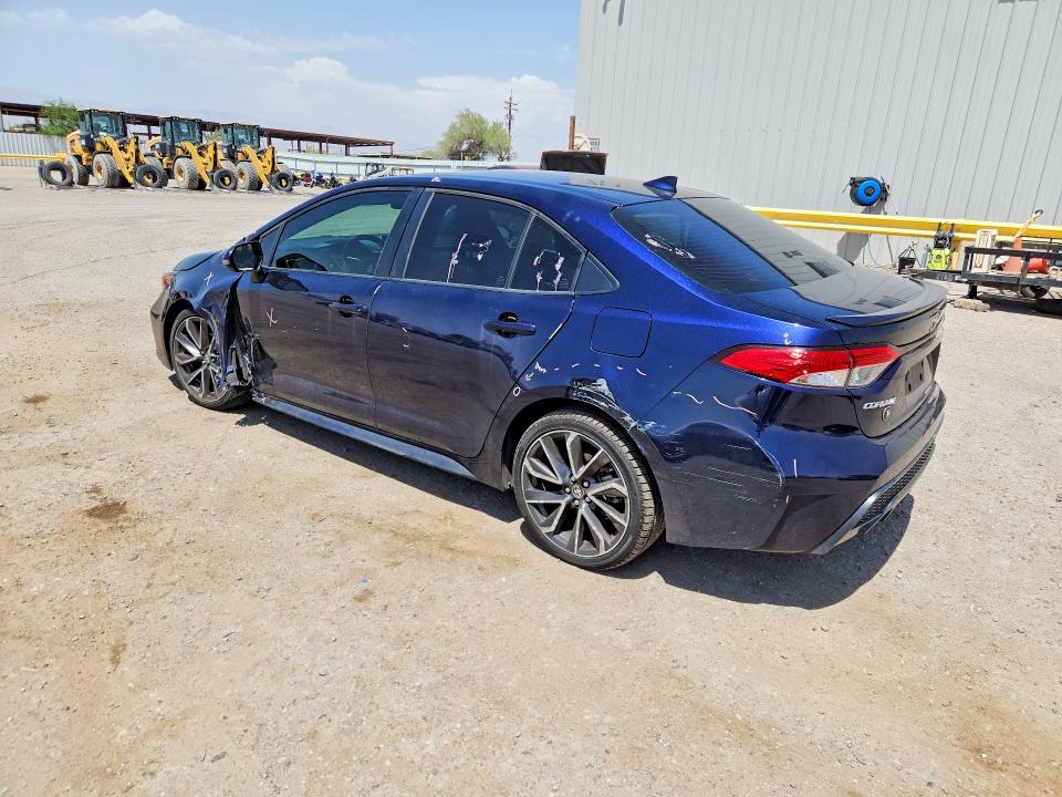 97685835 :رقم المزاد ، JTDP4RCE0LJ009780 vin ، 2020 Toyota Corolla مزاد بيع