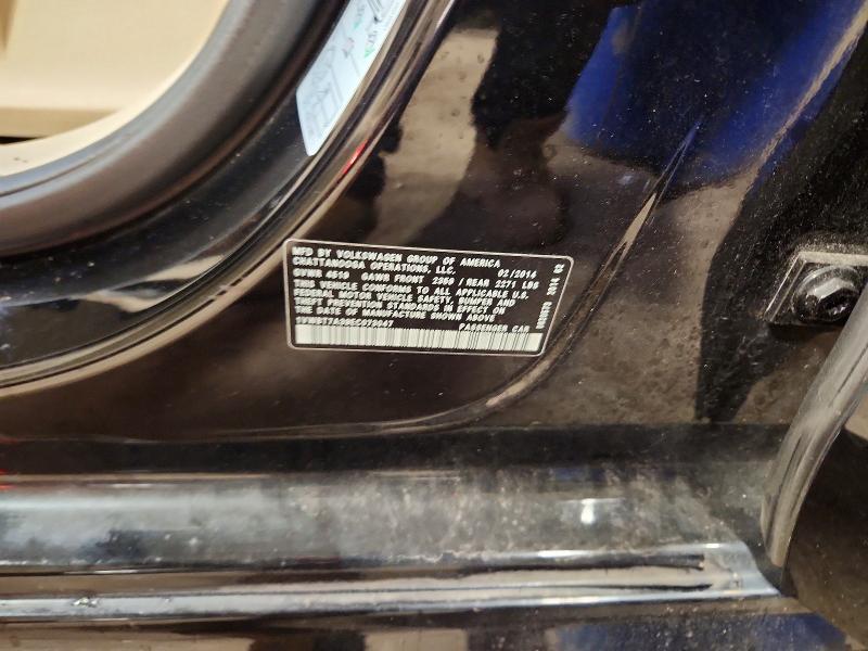 Aukcja sprzedaży 2014 Volkswagen Passat, vin: 1VWBT7A39EC073047, numer aukcji: 60310896