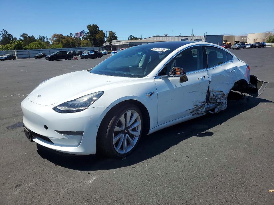 Aukcja sprzedaży 2018 Tesla Model 3, vin: 5YJ3E1EA7JF049172, numer aukcji: 59911236
