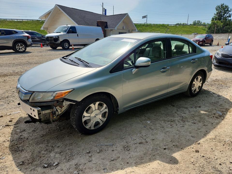 Auction sale of the 2012 Honda Civic, vin: JHMFB4F26CS004386, lot number: 61104236