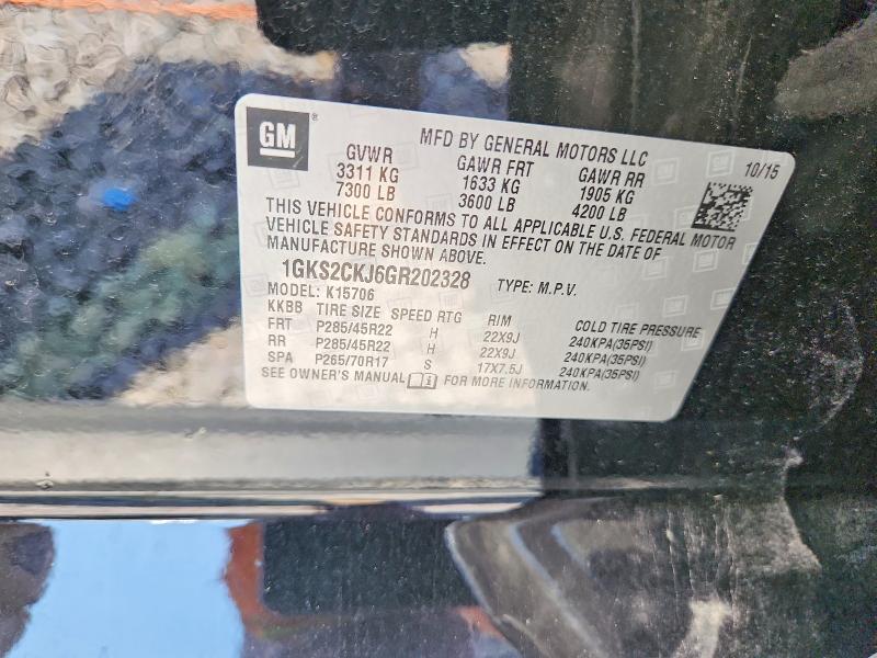 Продажа на аукционе авто 2016 Gmc Yukon, vin: 1GKS2CKJ6GR202328, номер лота: 60800706