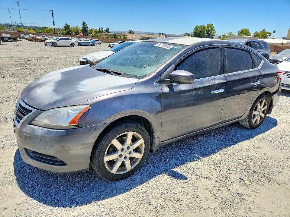 60209656 :رقم المزاد ، 3N1AB7AP5EL671521 vin ، 2014 Nissan Sentra مزاد بيع
